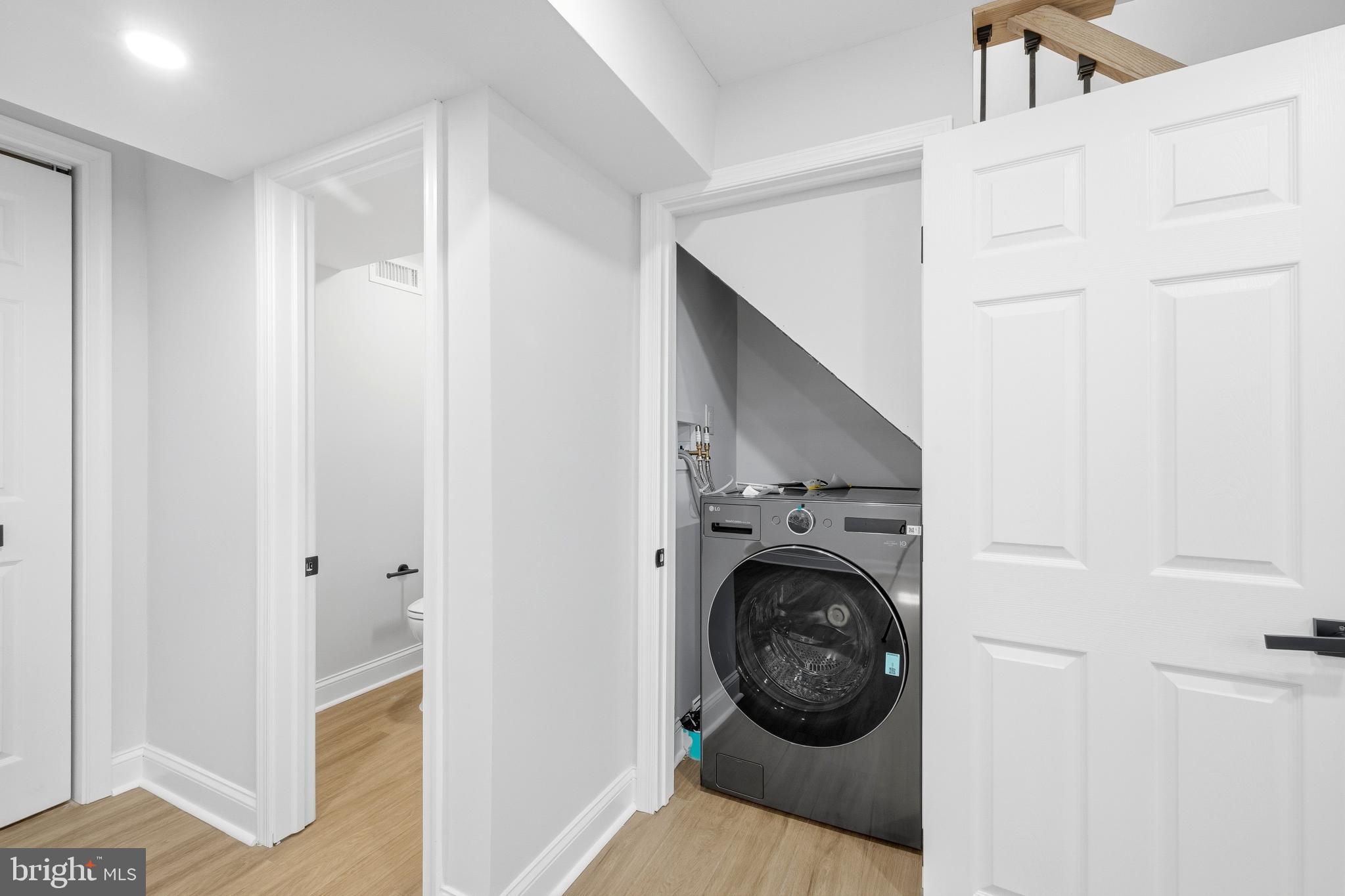 334 Nicholson Street Northeast Washington, DC 20011 - Photo 20 of 23 Basement Laundry