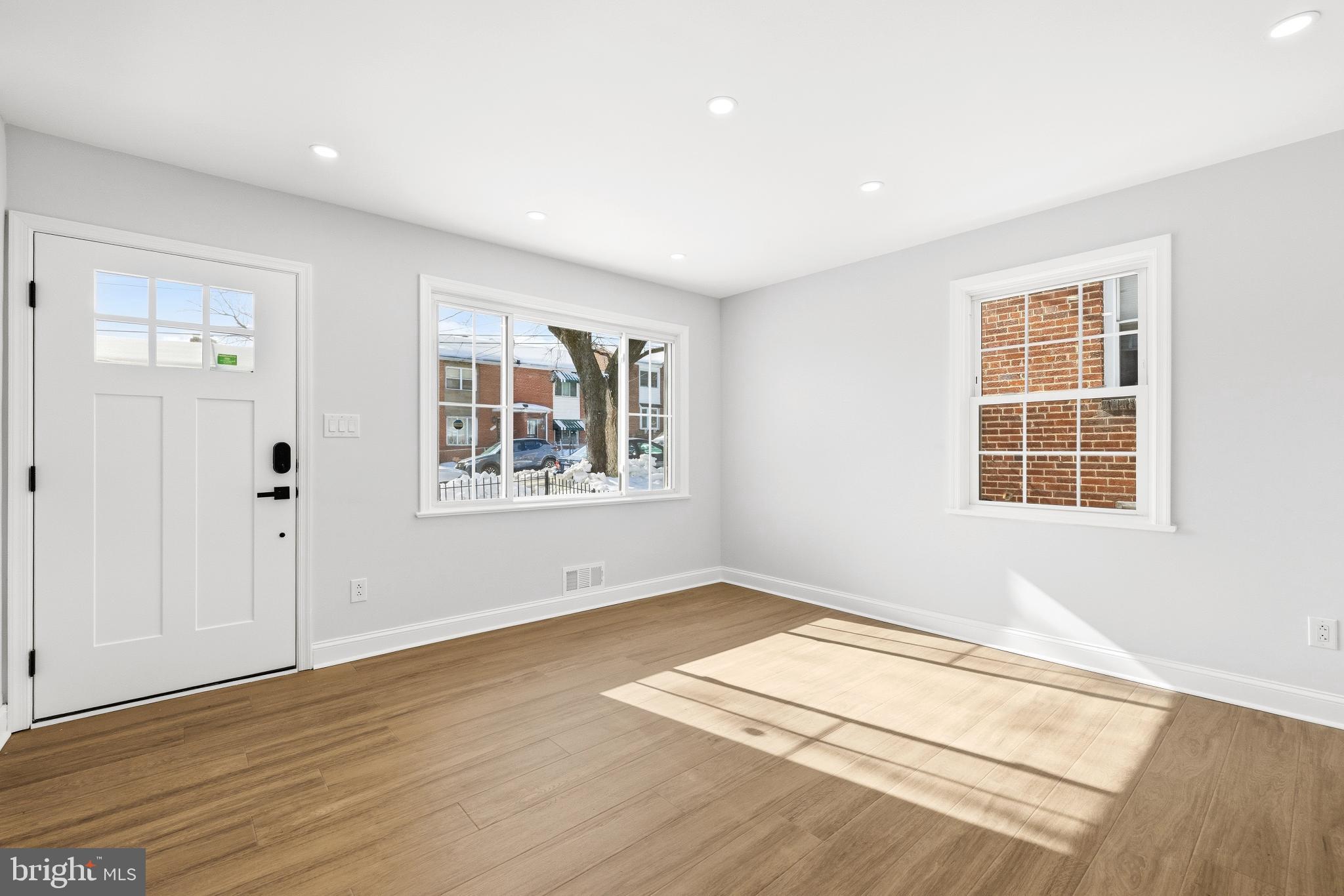 334 Nicholson Street Northeast Washington, DC 20011 - Photo 2 of 23 Living Room with lots of natural light.
