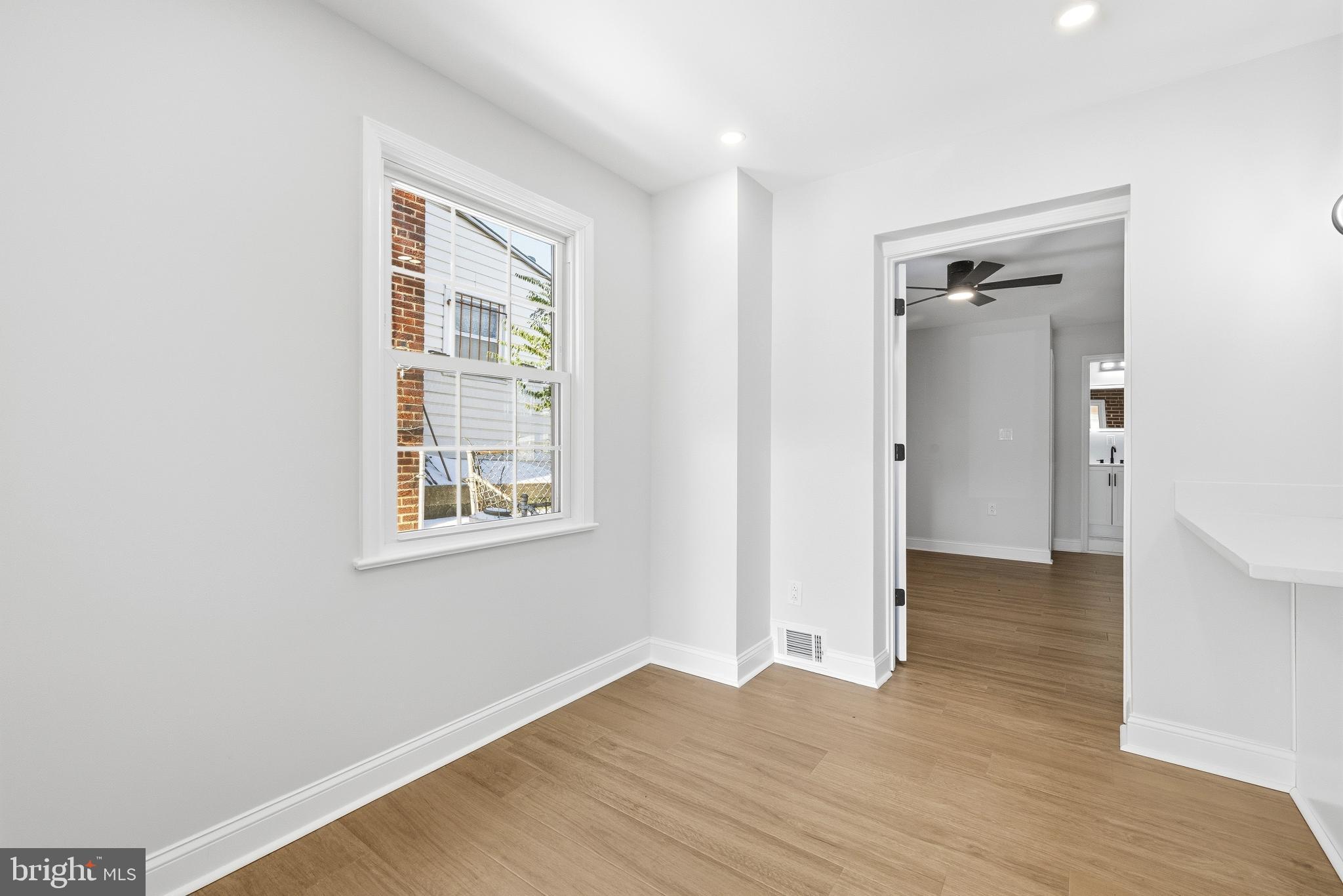 334 Nicholson Street Northeast Washington, DC 20011 - Photo 5 of 23 Dining Room leads to the In-Law Suite