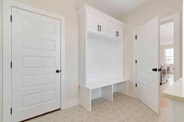 a view of a walk in closet