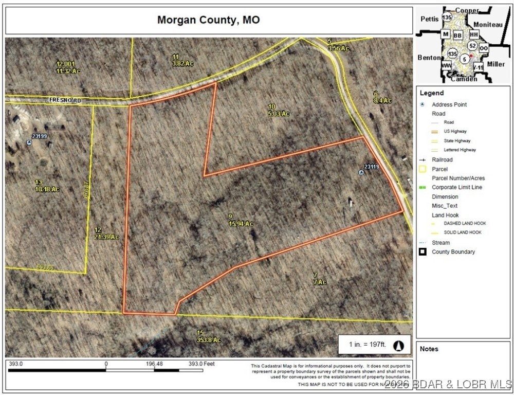 23119 Fresno Road Versailles, MO 65084 - Photo 18 of 20 Fresno Rd GIS ClU