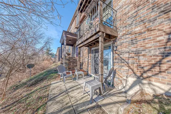 a view of outdoor space and deck