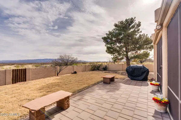 a view of house with mountain view