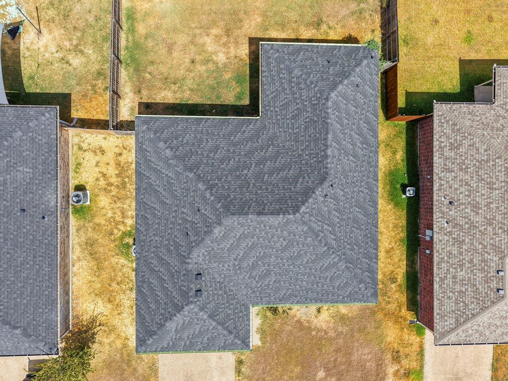 10620 Granada Drive Waco, TX 76708 - Photo 34 of 38 Gable roof with dark grey shingles