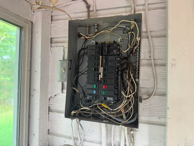 a view of deck with wooden floor and fence