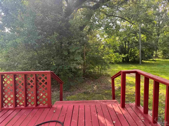 a view of a door of the house