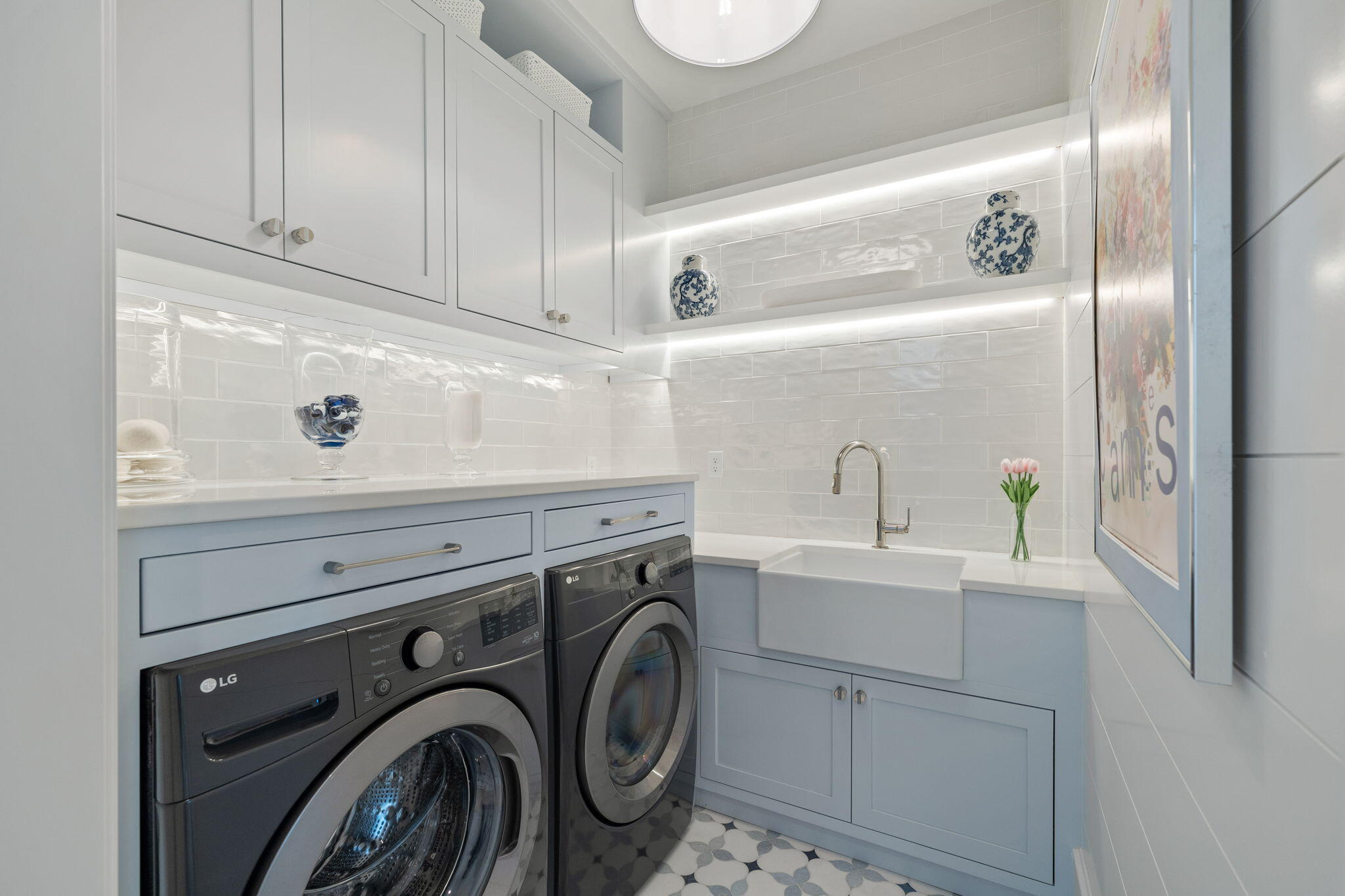 17 North Watch Tower Lane Watersound, FL 32461 - Photo 121 of 195 a utility room with sink dryer and washer
