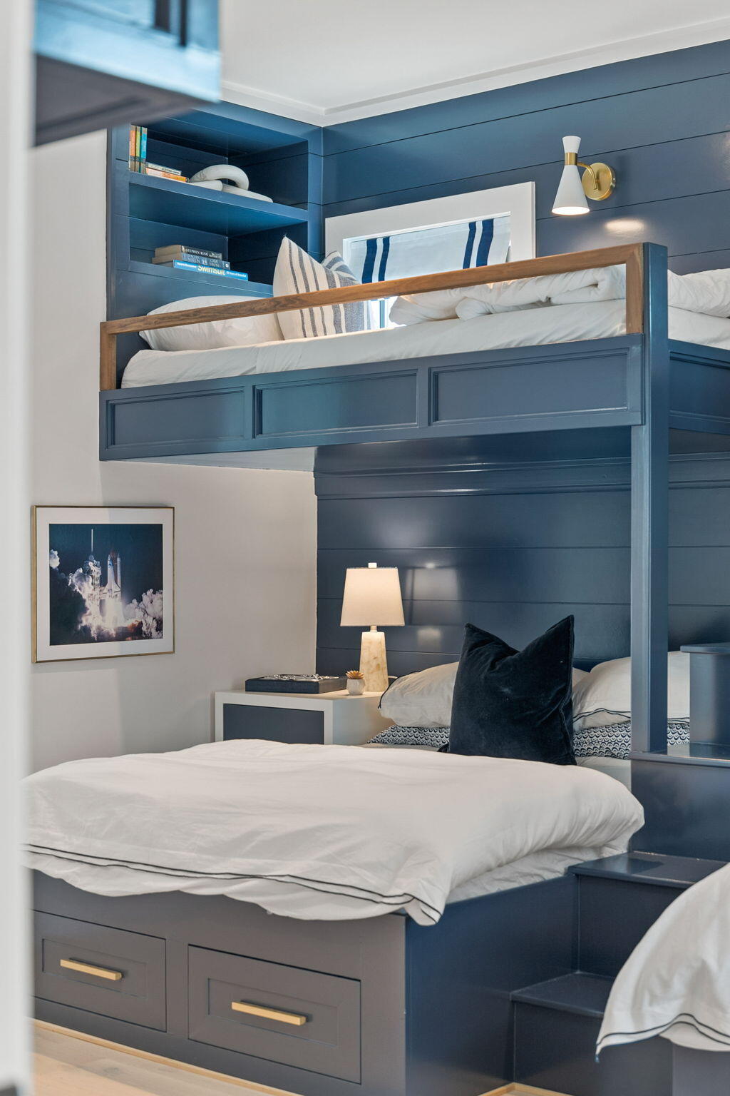 17 North Watch Tower Lane Watersound, FL 32461 - Photo 123 of 195 a bedroom with a bed and a night stand