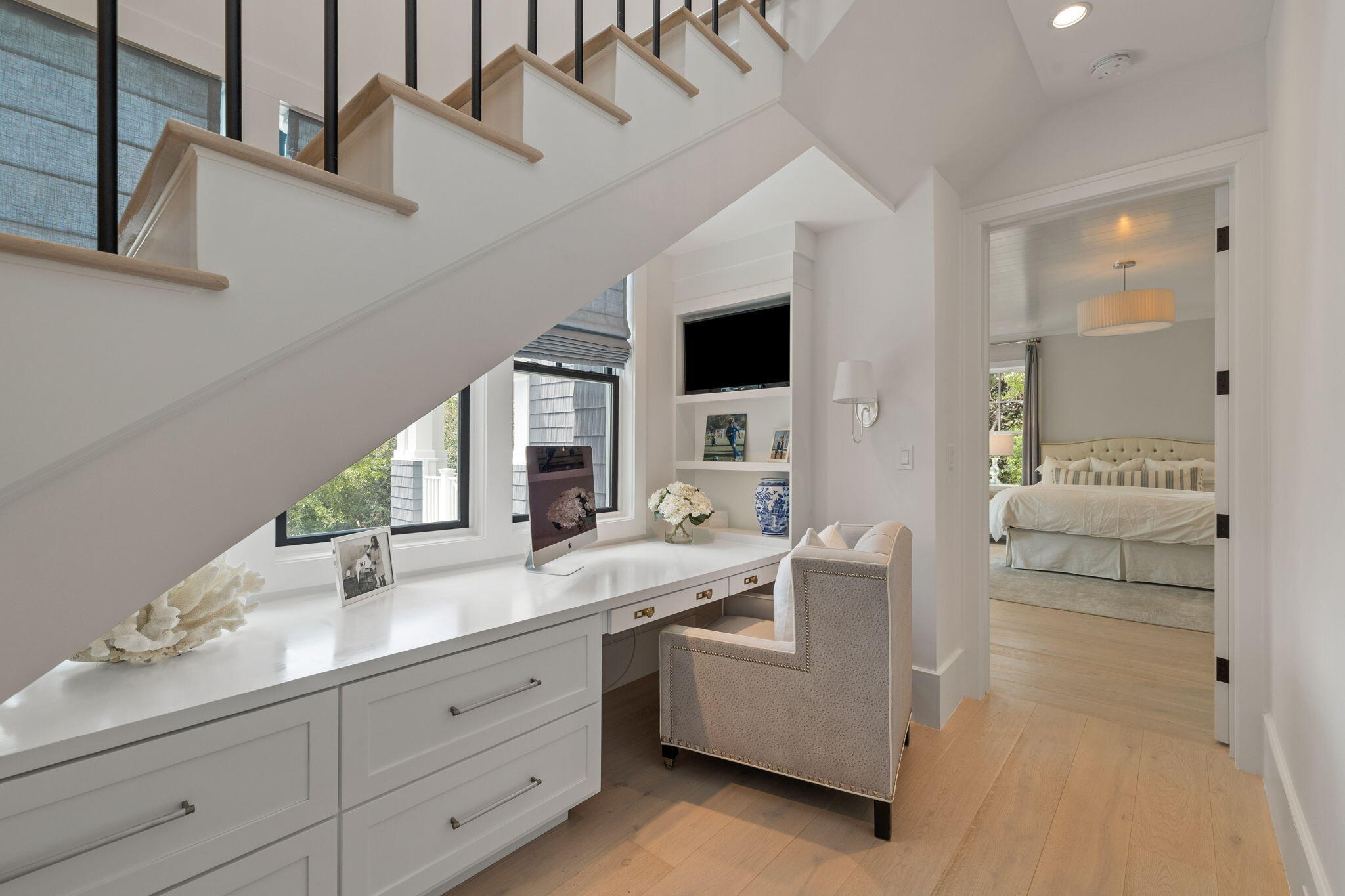 17 North Watch Tower Lane Watersound, FL 32461 - Photo 134 of 195 a living room with furniture and a flat screen tv