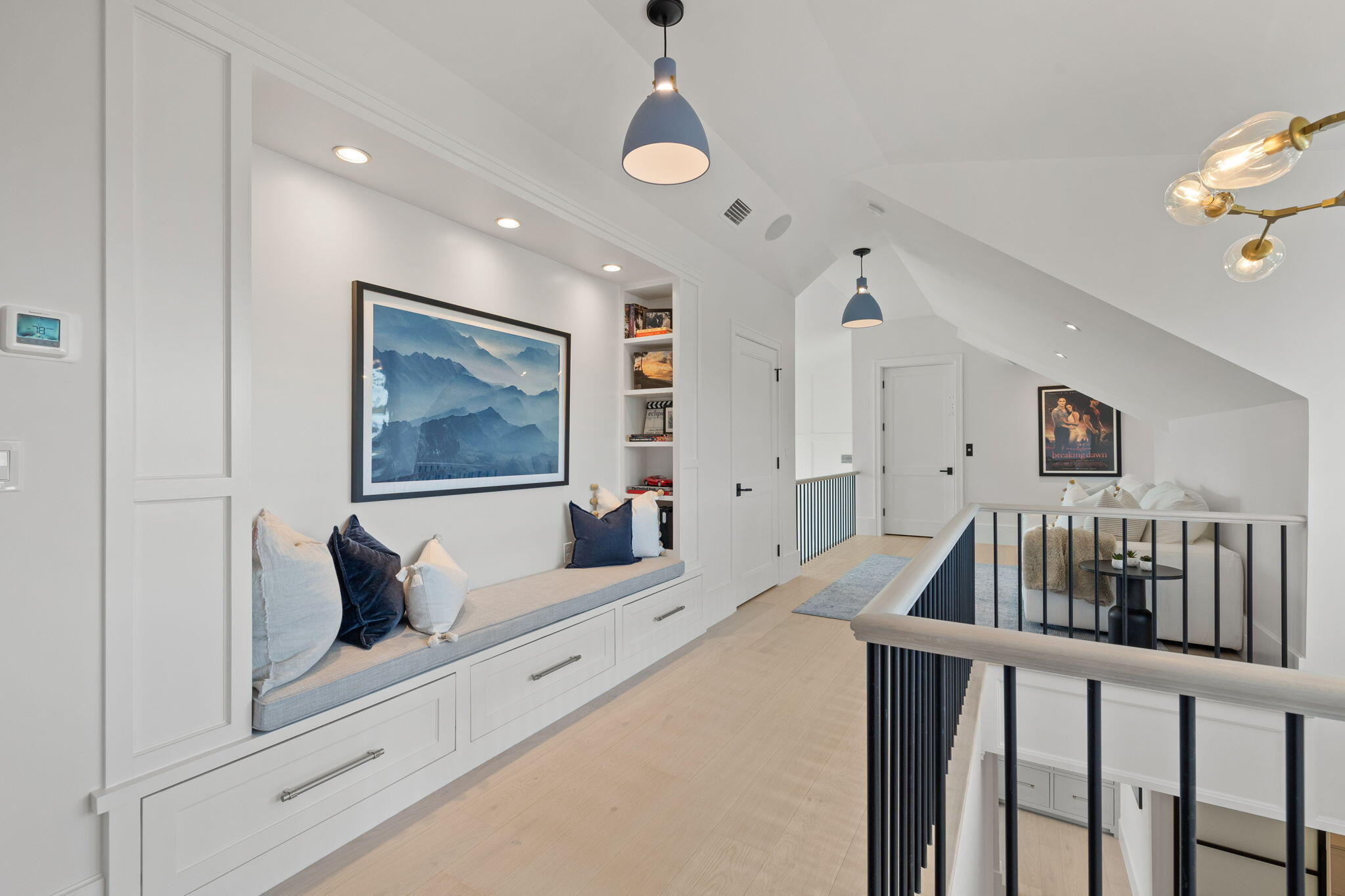 17 North Watch Tower Lane Watersound, FL 32461 - Photo 161 of 195 a living room with furniture and a chandelier