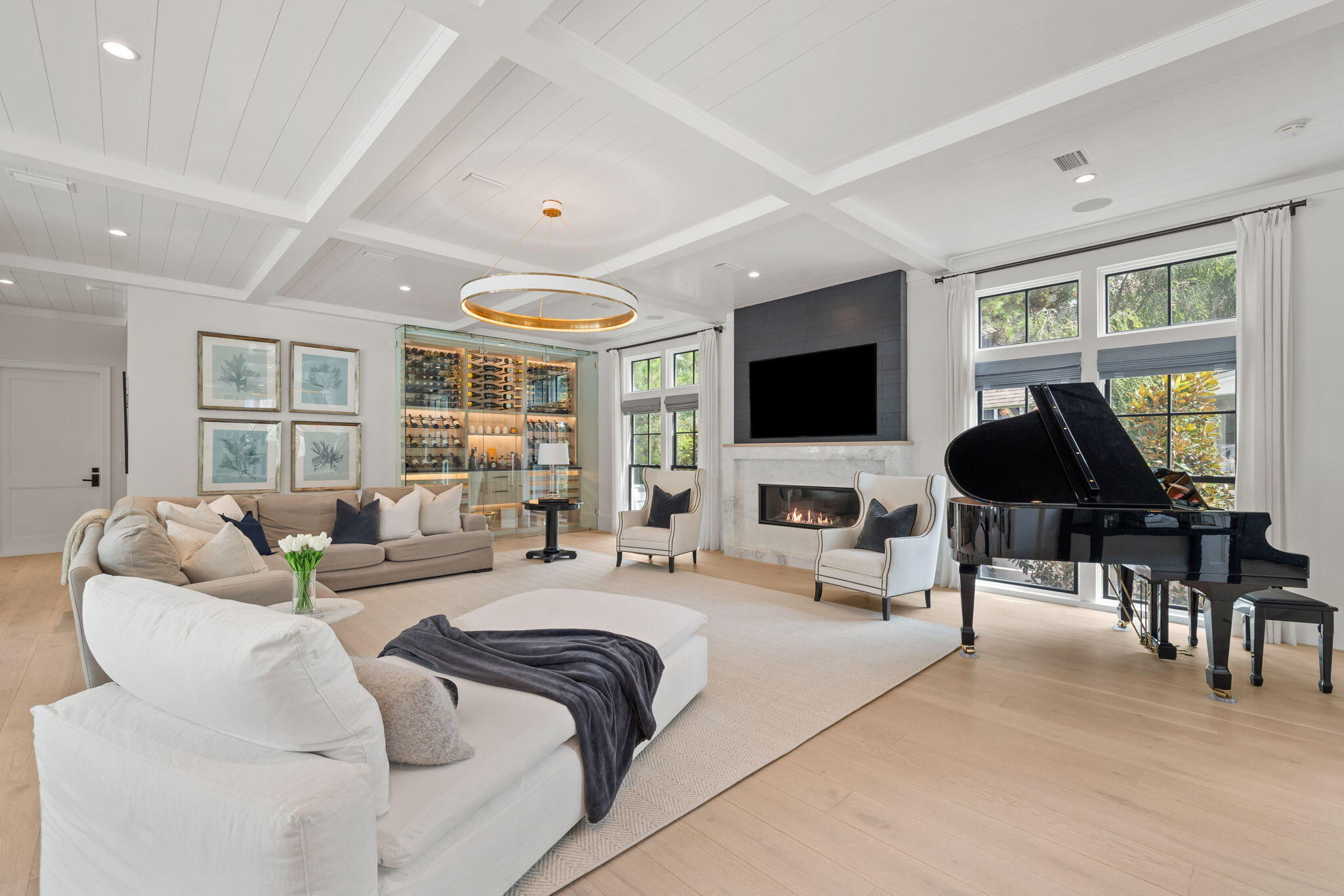 17 North Watch Tower Lane Watersound, FL 32461 - Photo 2 of 195 a living room with furniture and a flat screen tv