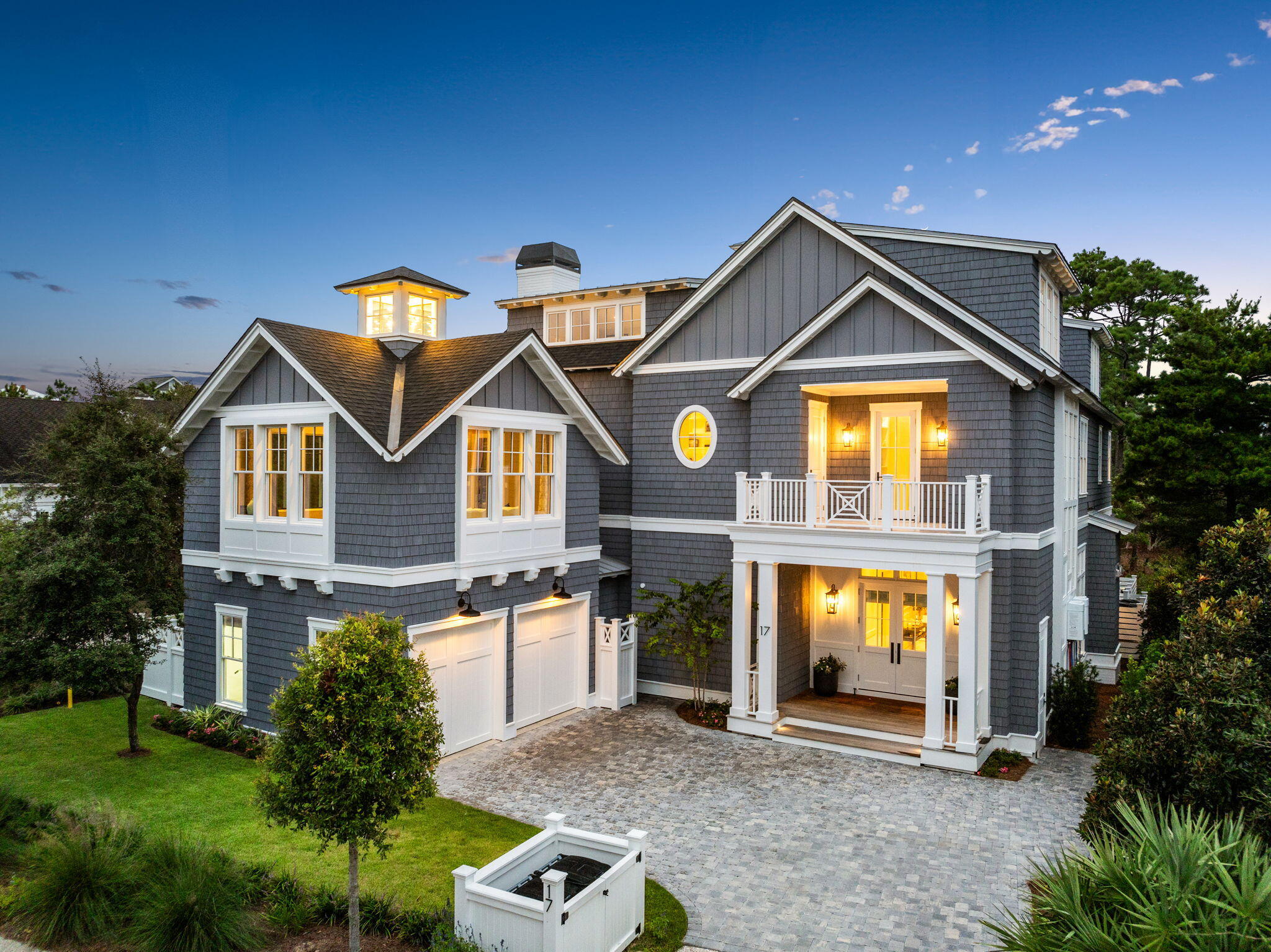 17 North Watch Tower Lane Watersound, FL 32461 - Photo 22 of 195 a front view of a house with a yard