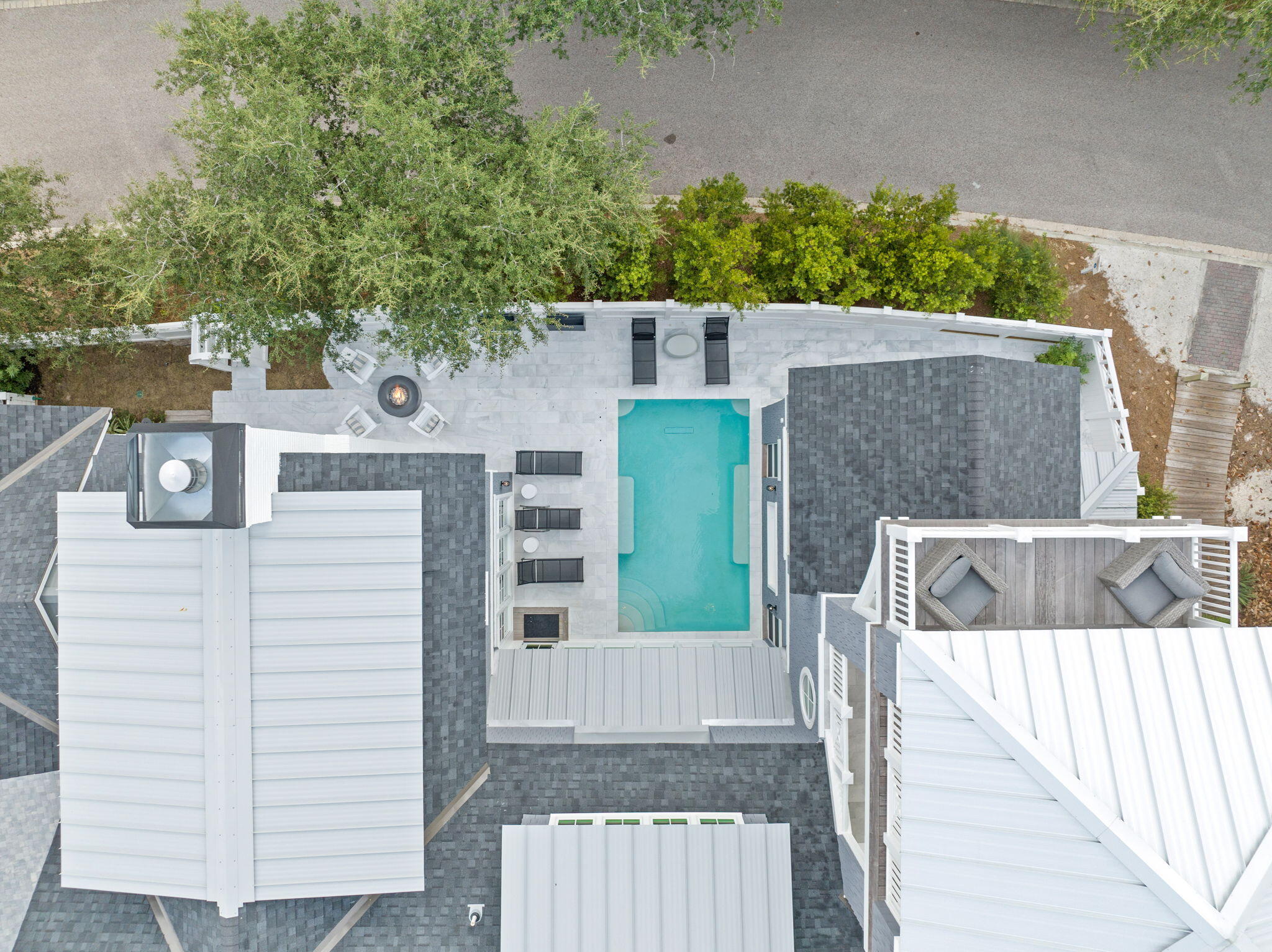 17 North Watch Tower Lane Watersound, FL 32461 - Photo 49 of 195 an aerial view of a house with a yard