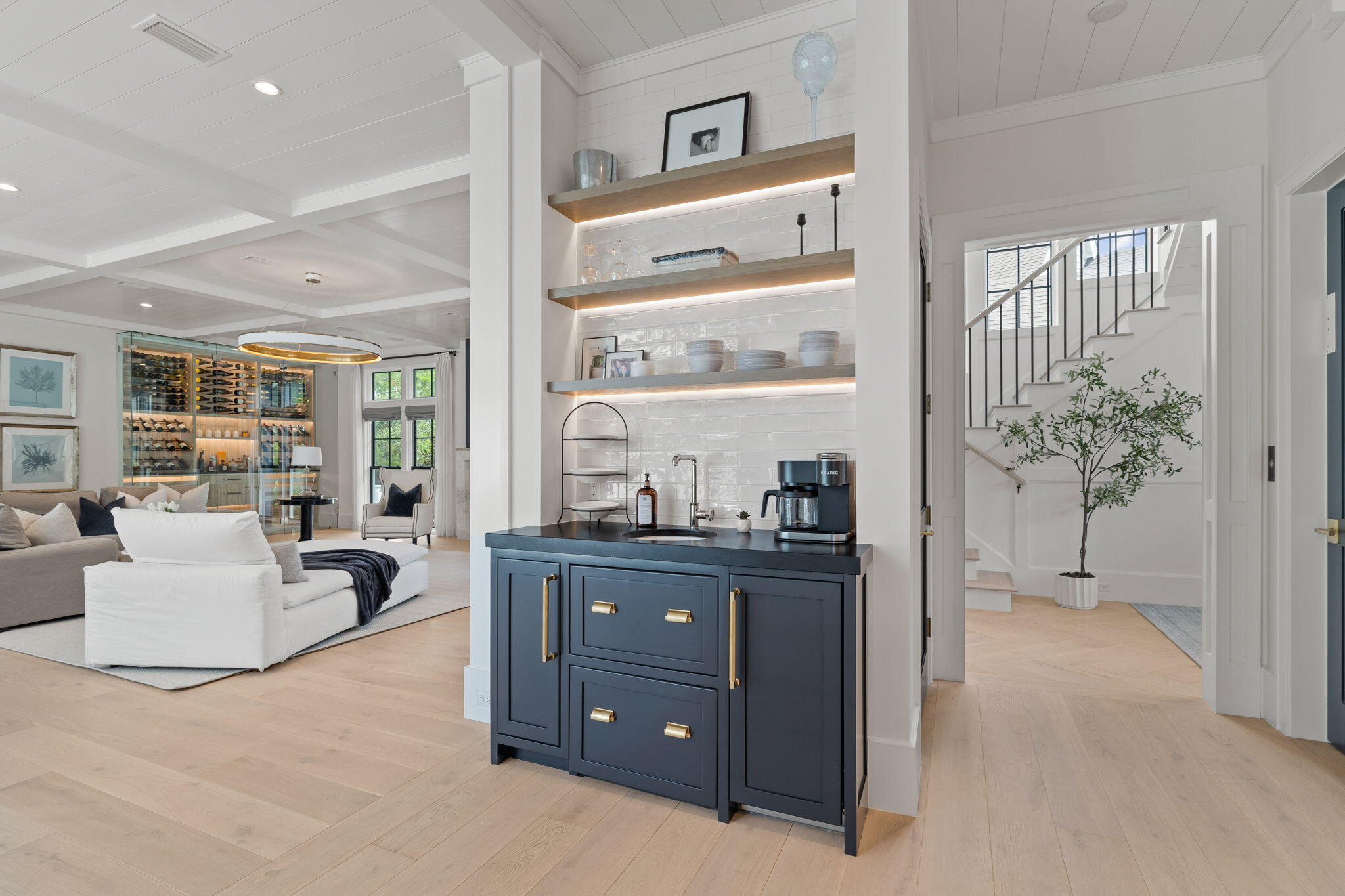 17 North Watch Tower Lane Watersound, FL 32461 - Photo 72 of 195 Wet bar off kitchen