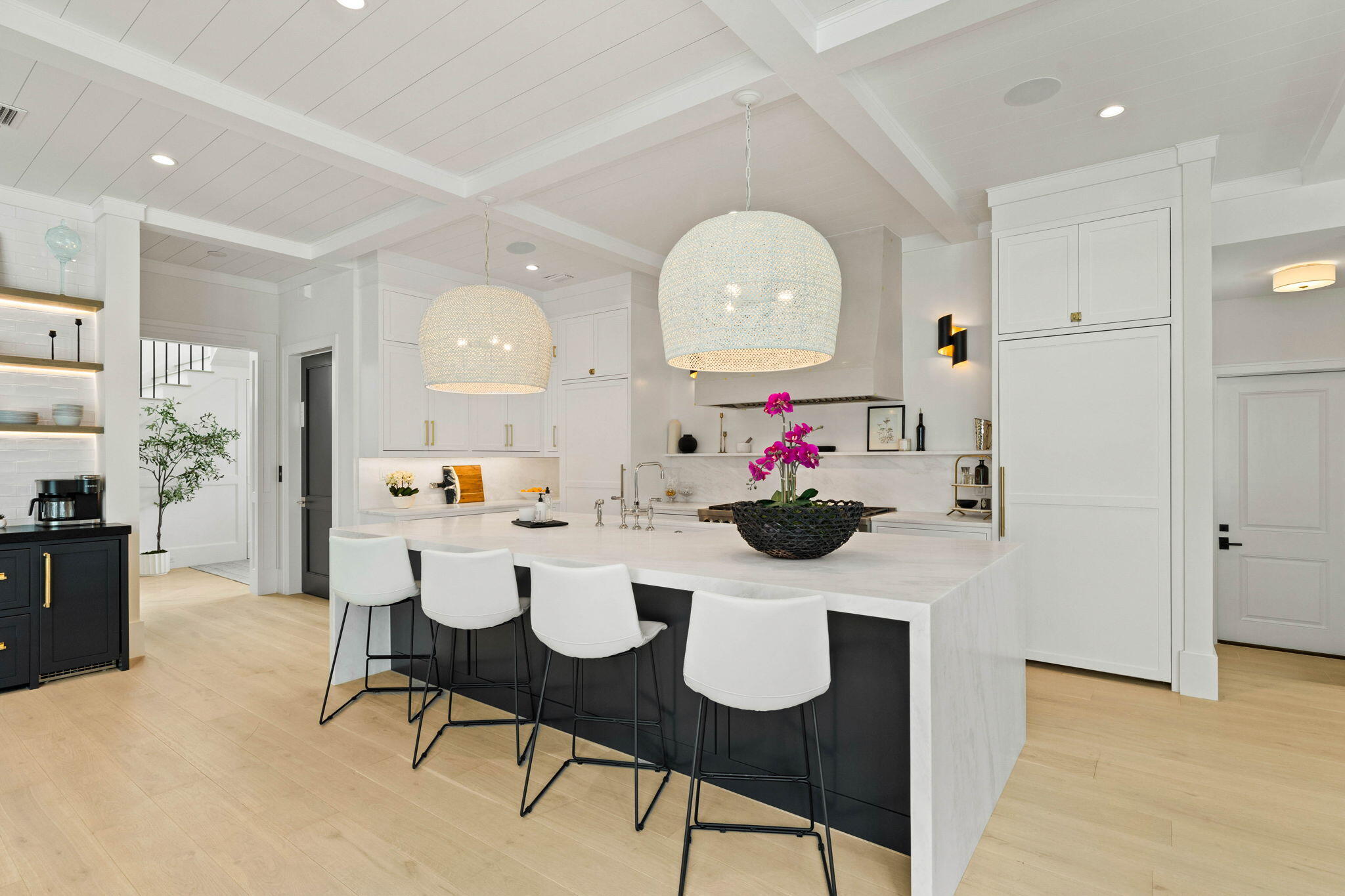 17 North Watch Tower Lane Watersound, FL 32461 - Photo 74 of 195 a view of a dining room with furniture and a chandelier