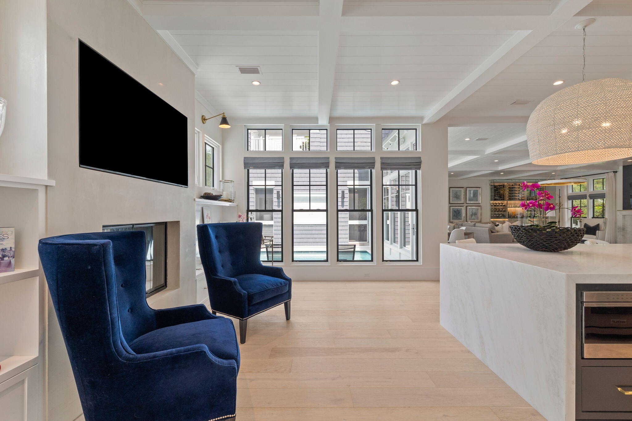 17 North Watch Tower Lane Watersound, FL 32461 - Photo 82 of 195 a living room with furniture and a flat screen tv