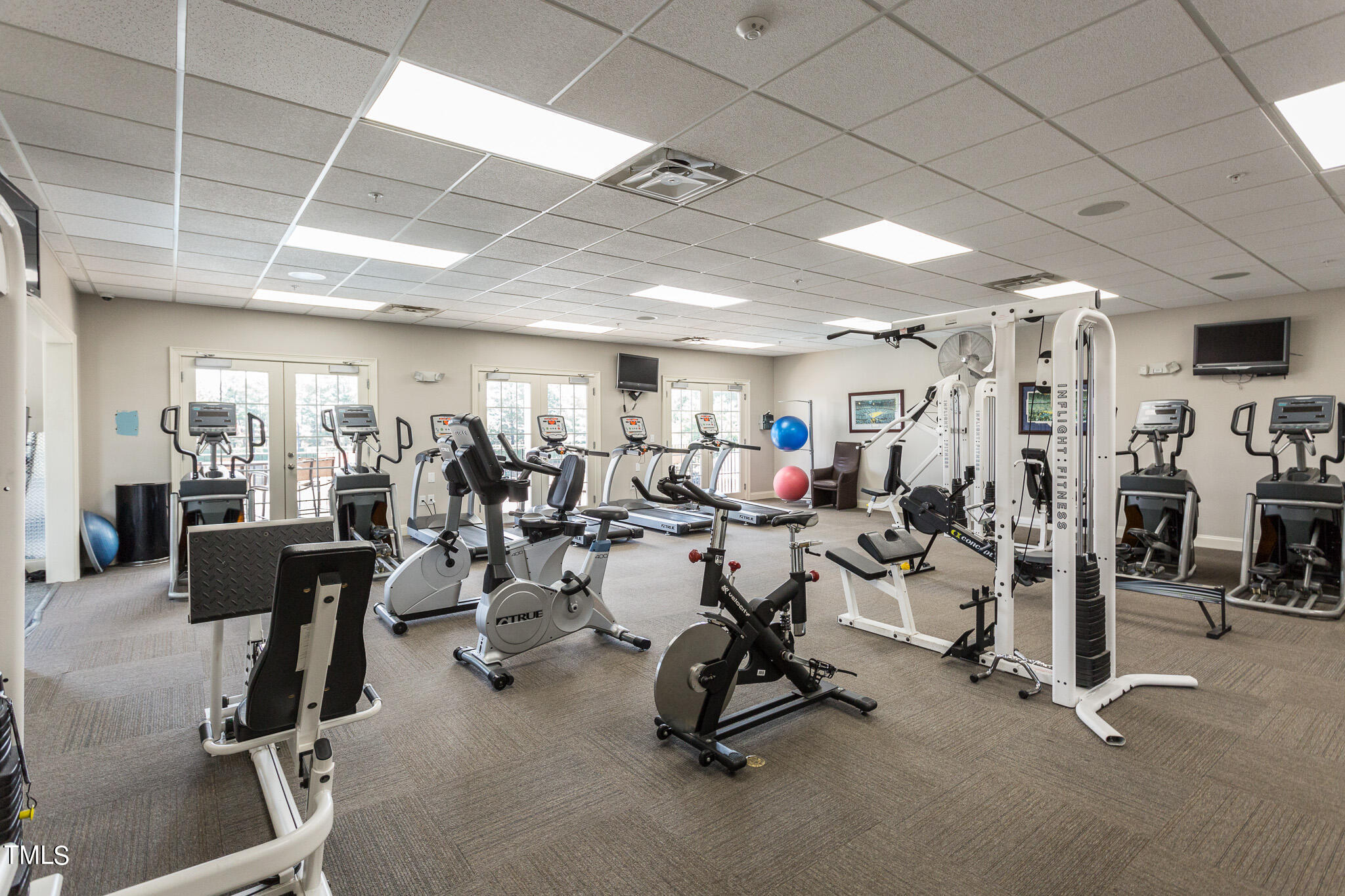 1329 Still Monument Way Raleigh, NC 27603 - Photo 35 of 42 a view of a room with gym equipment