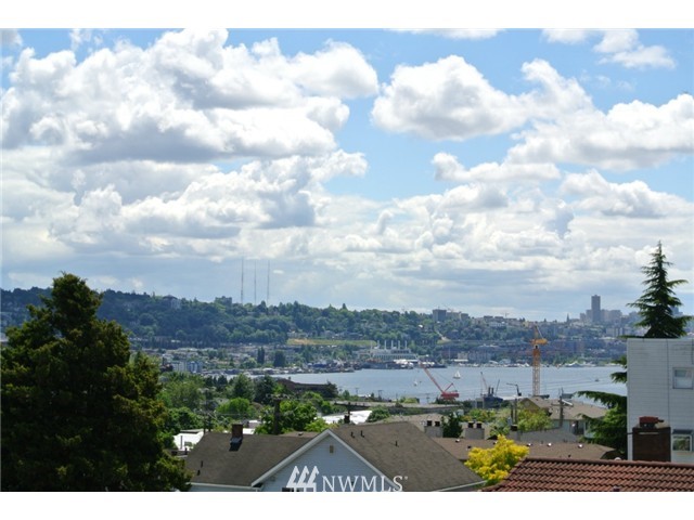 4001 Whitman Avenue North Seattle, WA 98103 - Photo 2 of 8 a view of city and mountain