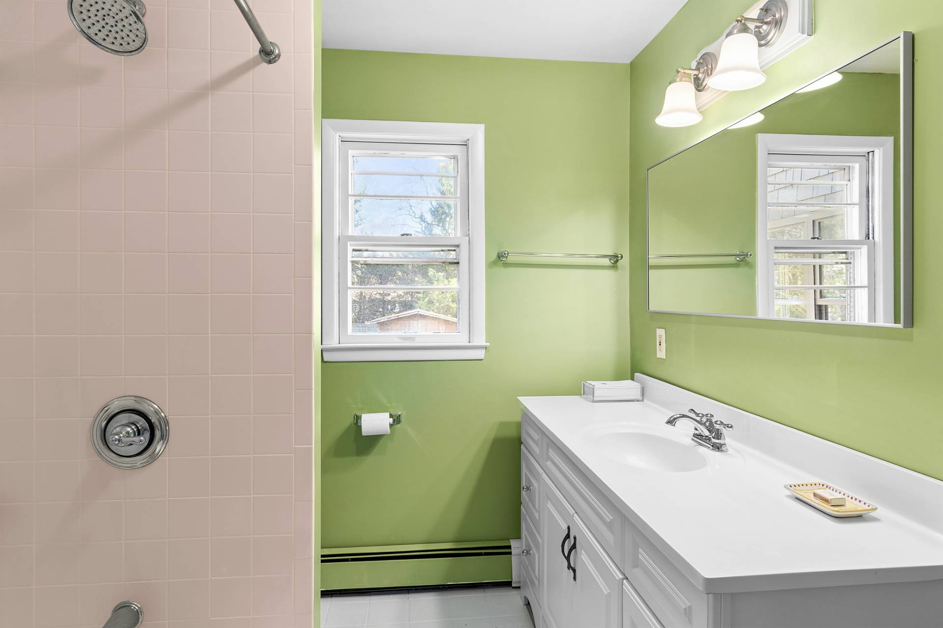 10 Glade Road East Hampton, NY 11937 - Photo 9 of 10 a bathroom with a sink and a mirror