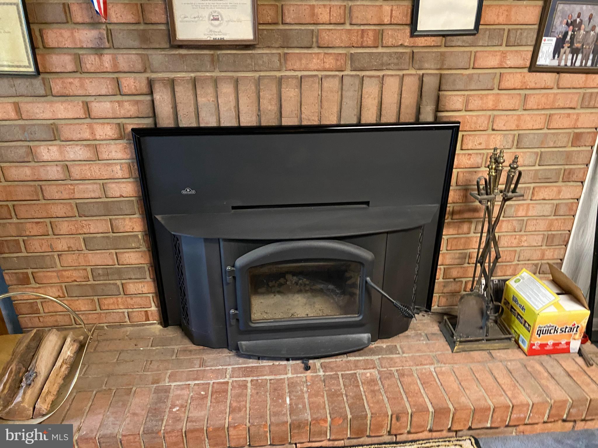 6102 Spell Road Clinton, MD 20735 - Photo 20 of 34 Wood Burning Stove Fireplace