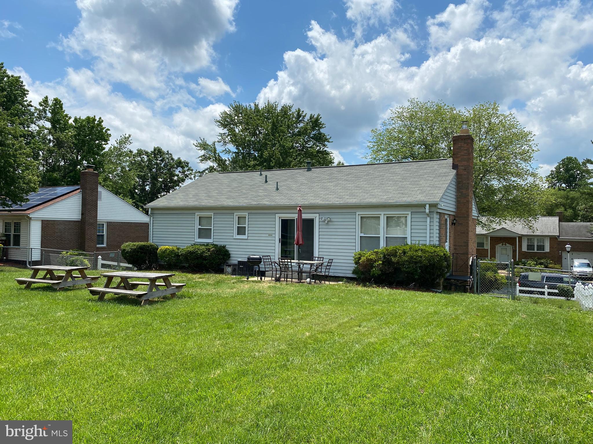 6102 Spell Road Clinton, MD 20735 - Photo 27 of 34 Level Fenced Back Yard for Entertaining