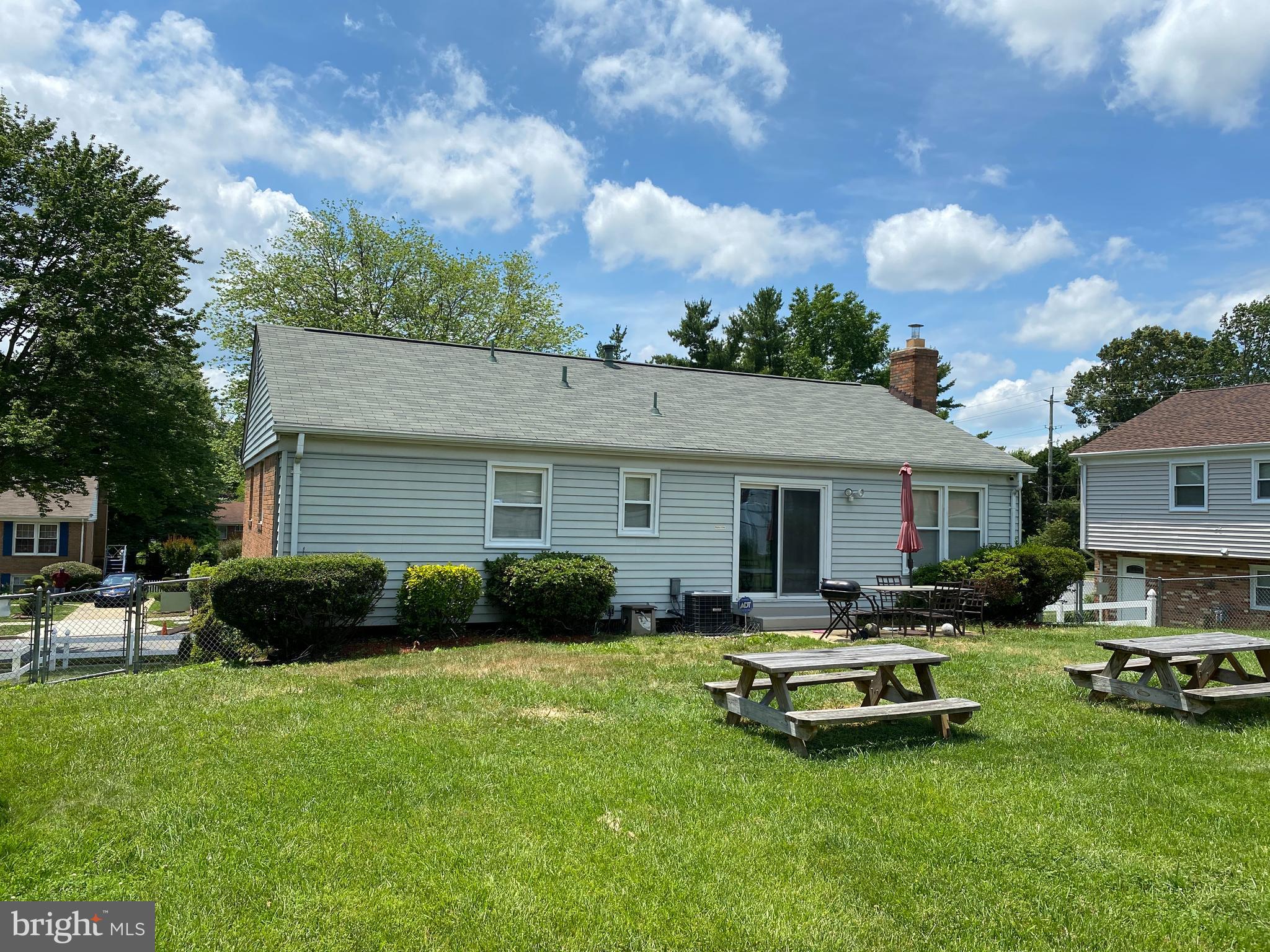 6102 Spell Road Clinton, MD 20735 - Photo 29 of 34 Level Fenced Back Yard for Entertaining