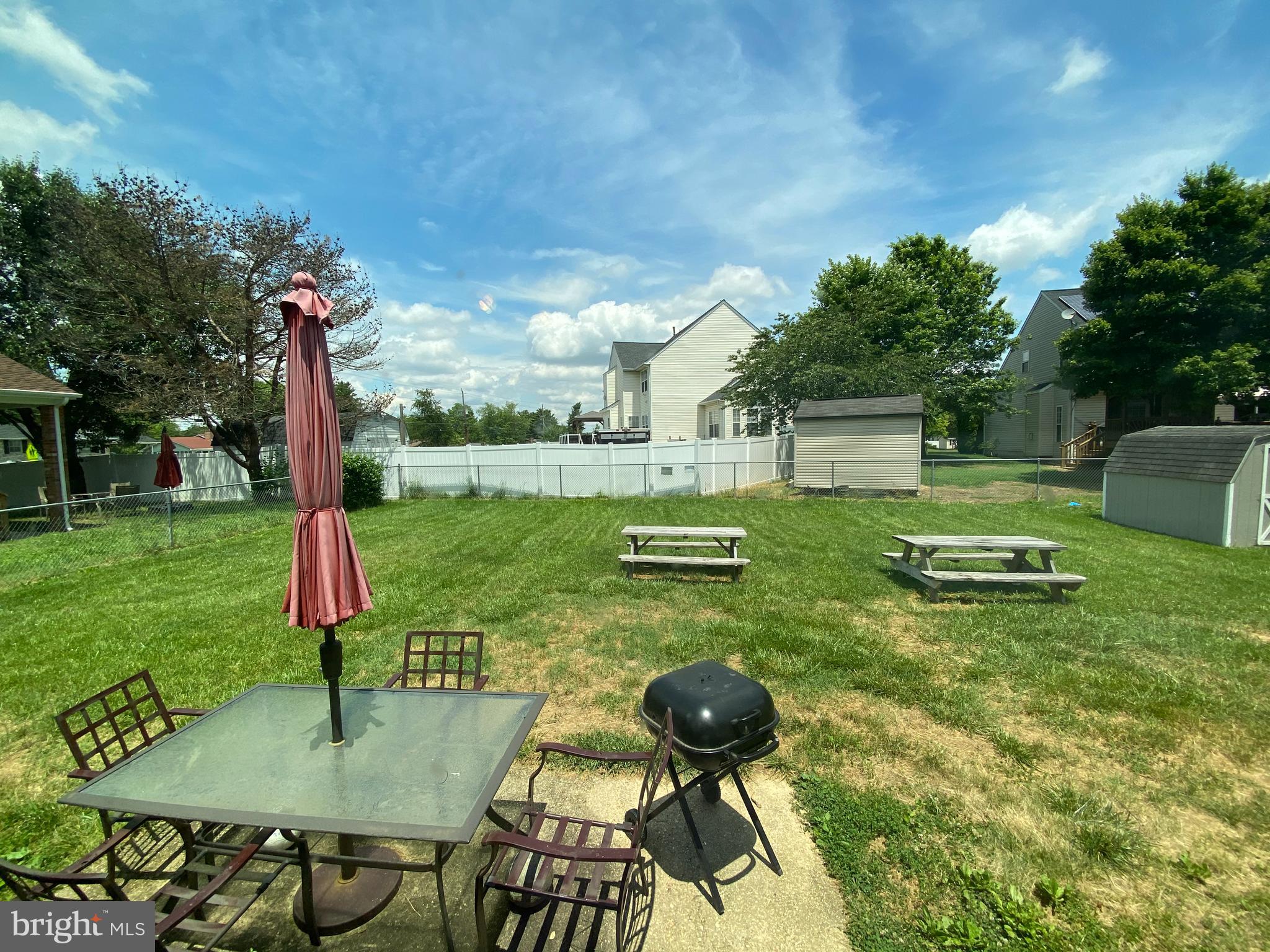 6102 Spell Road Clinton, MD 20735 - Photo 30 of 34 Level Fenced Back Yard for Entertaining