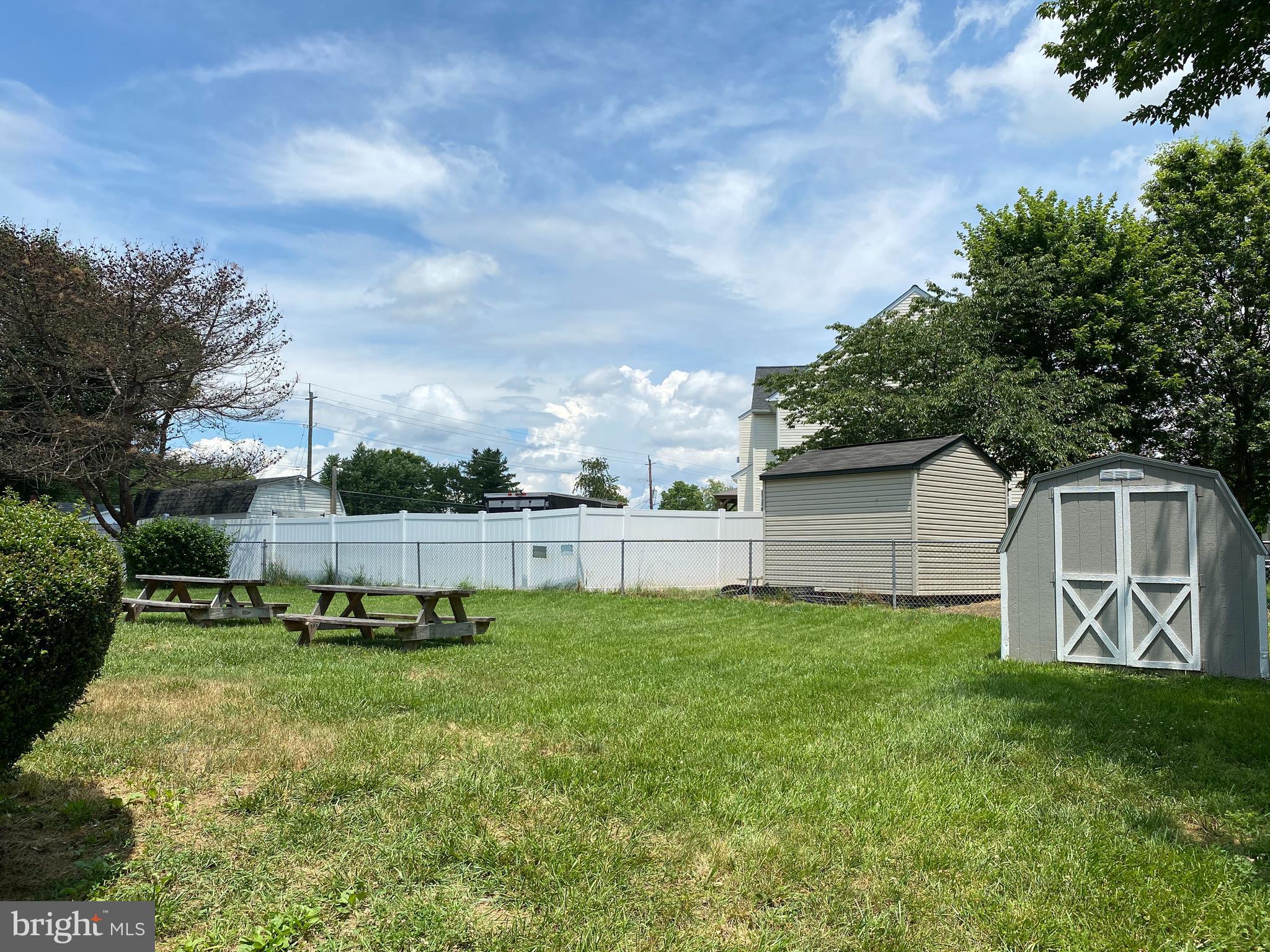 6102 Spell Road Clinton, MD 20735 - Photo 33 of 34 Level Fenced Back Yard w/ Storage Shed