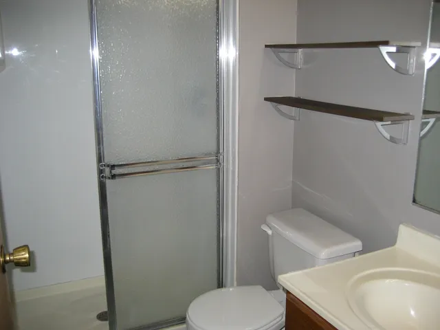 a bathroom with a sink and a toilet