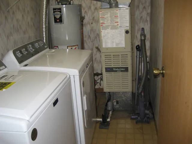 a view of a garden with a fountain