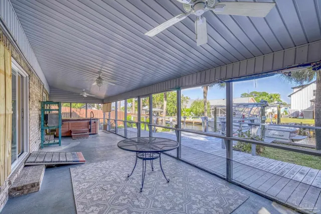 a living room filled with furniture