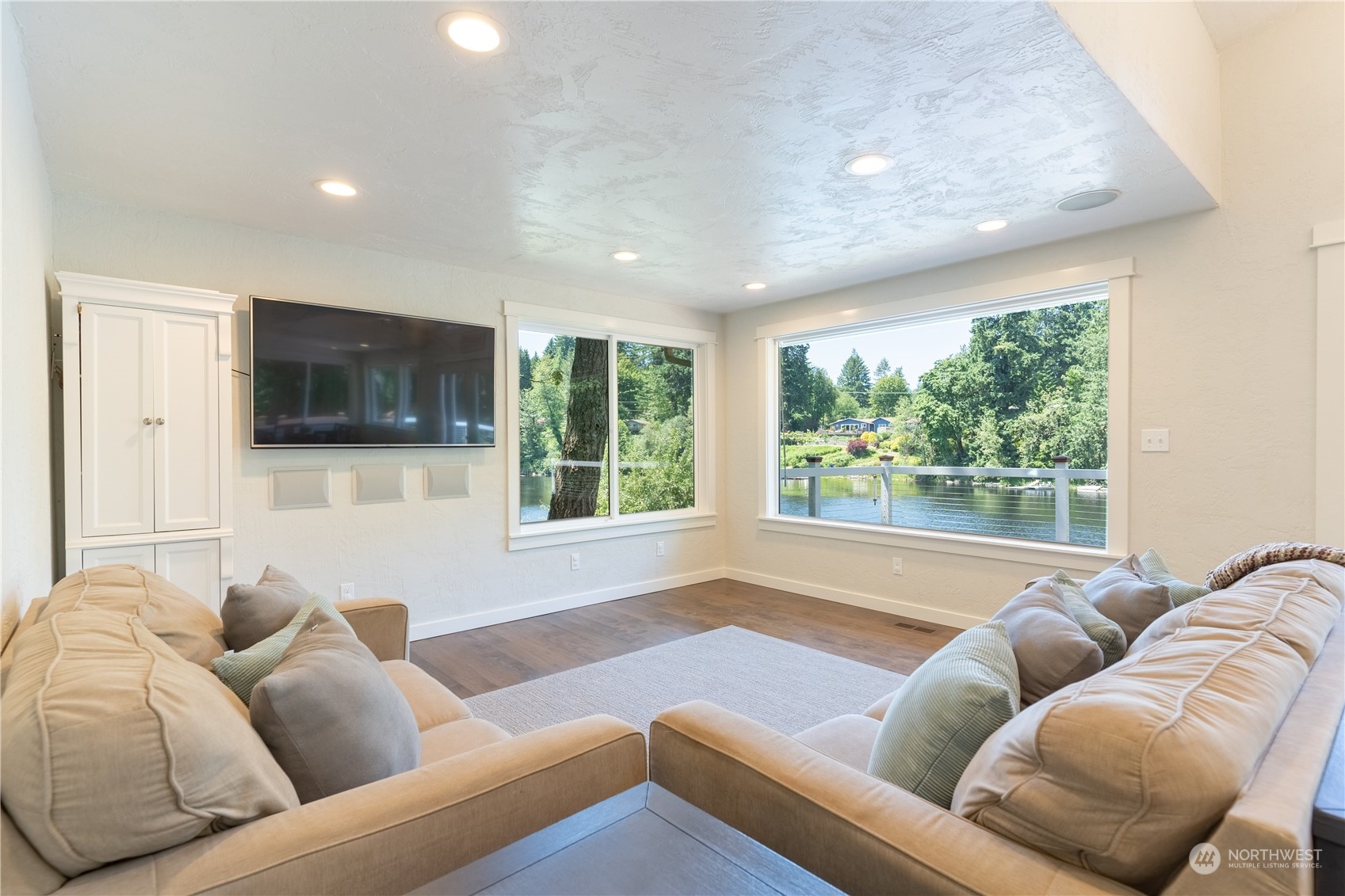 4110 Thornton Road Southeast Olympia, WA 98513 - Photo 9 of 40 a living room with furniture and a flat screen tv