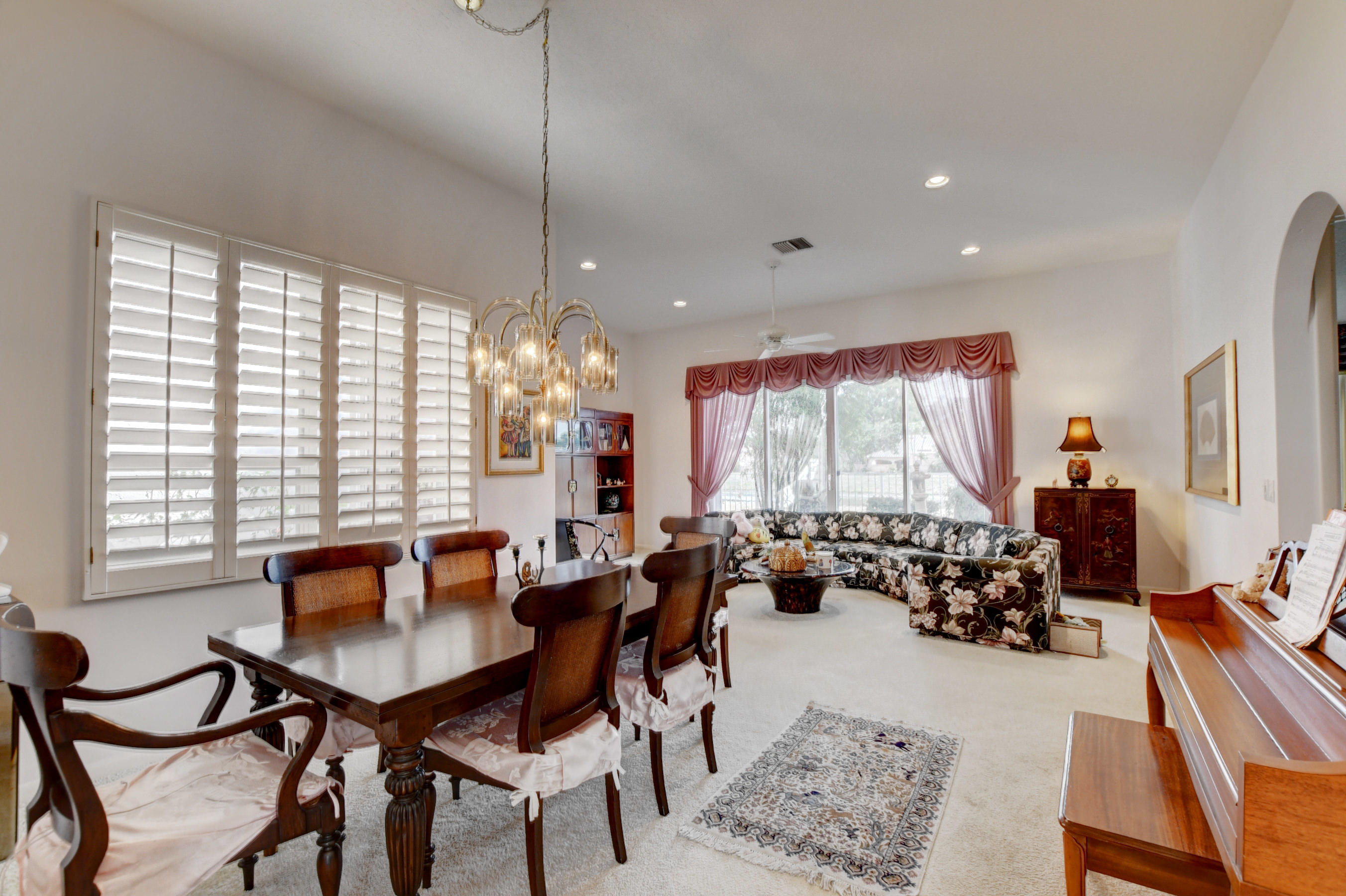 6350 Brava Way Boca Raton, FL 33433 - Photo 9 of 32 dining and living room