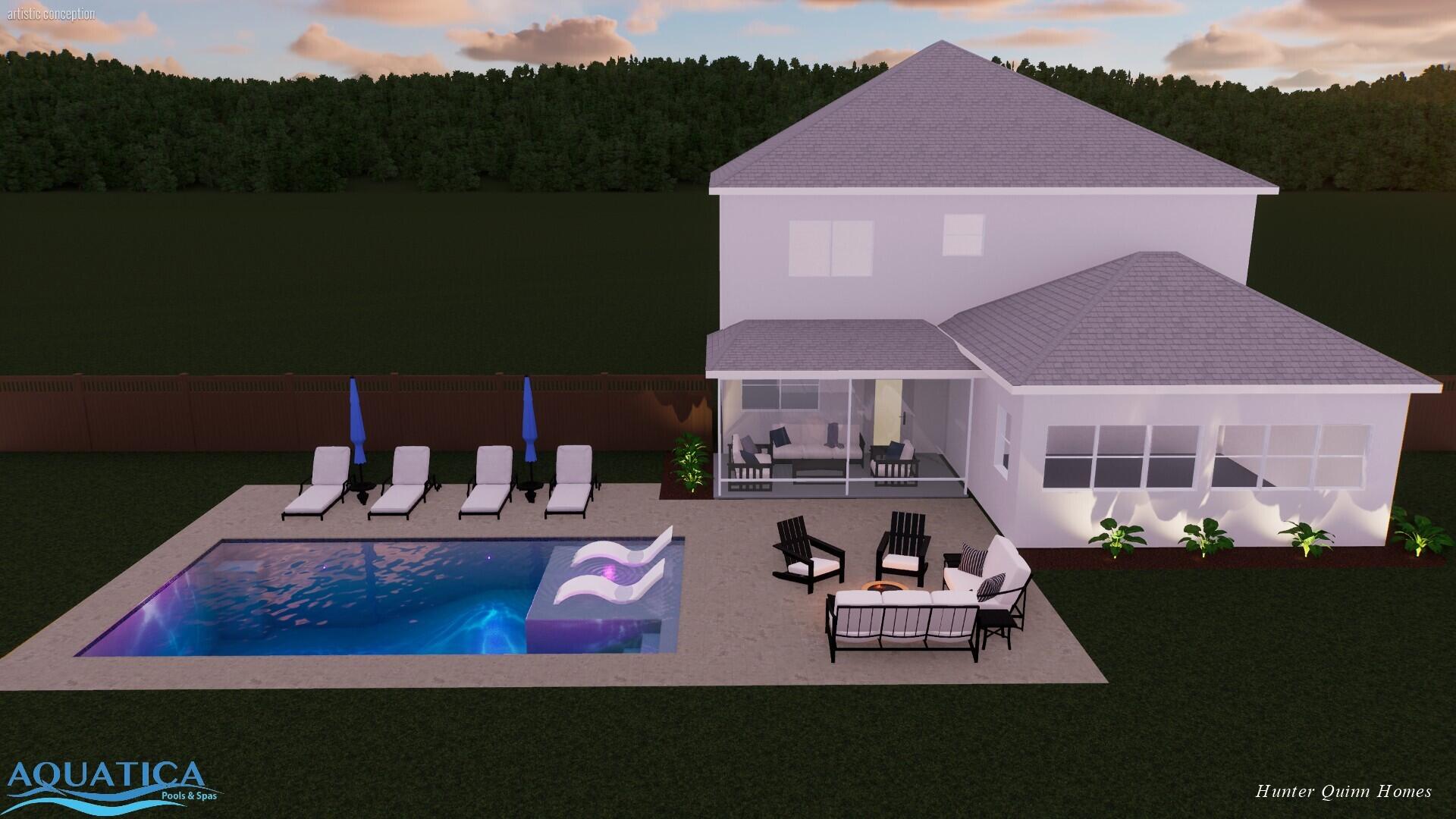 1110 Irving Manigault Road McClellanville, SC 29458 - Photo 11 of 14 1110 Irving Manigault Pool Concept