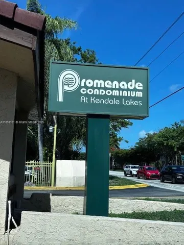 a view of sign board