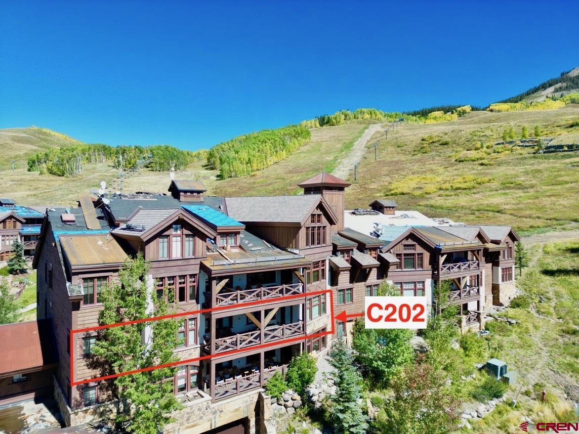 14 Hunter Hill Road, Unit C202 Crested Butte, CO 81225 - Photo 35 of 35 a view of houses with outdoor space and city view