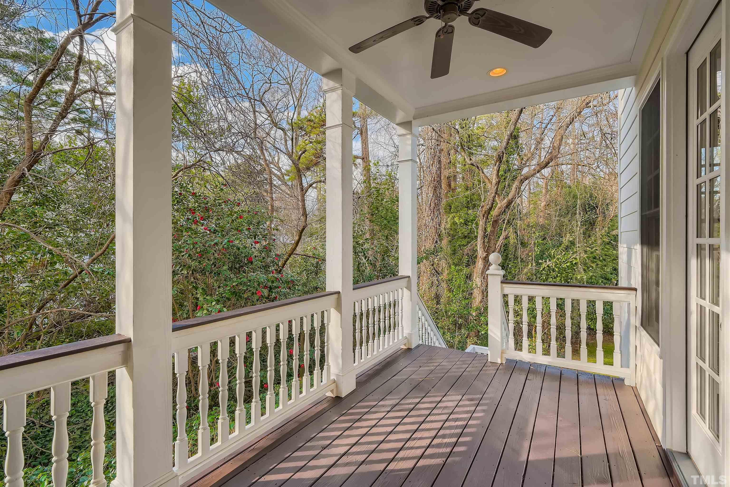 2714 Rosedale Avenue Raleigh, NC 27607 - Photo 25 of 28 a view of a porch with wooden floor and outdoor space