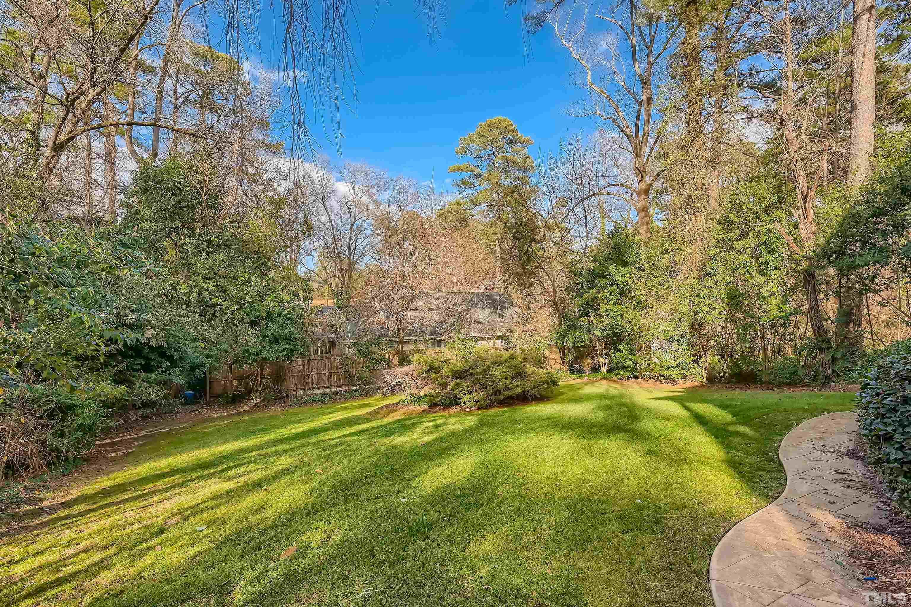 2714 Rosedale Avenue Raleigh, NC 27607 - Photo 27 of 28 a view of a yard with basketball court