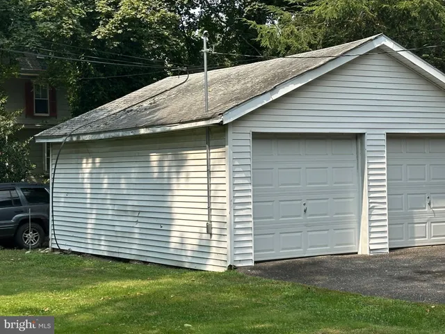 a back view of a house