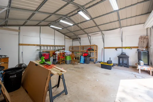 a view of storage and utility room