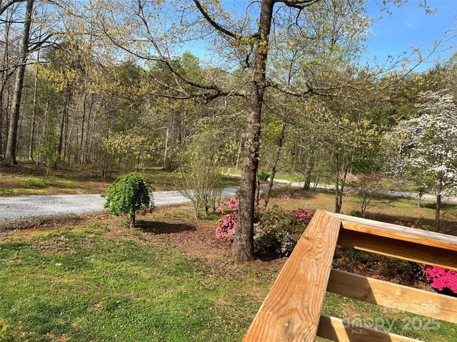 a view of a street with houses