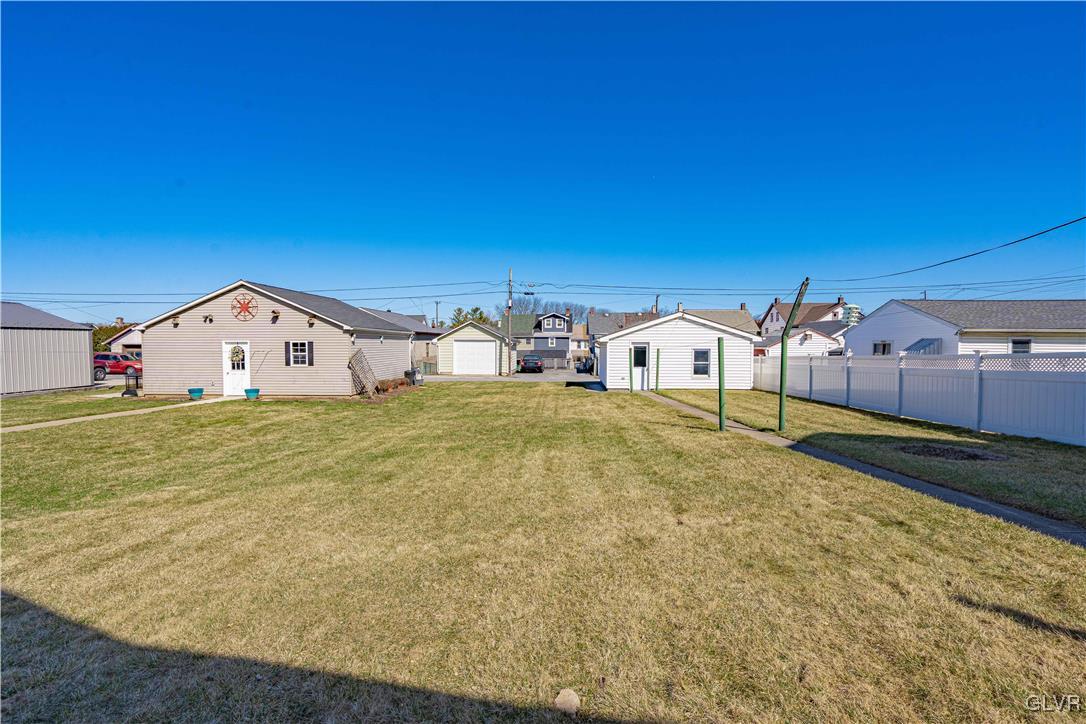 111 Maple Street Coplay, PA 18037 - Photo 33 of 38 a bathroom with a sink and a mirror