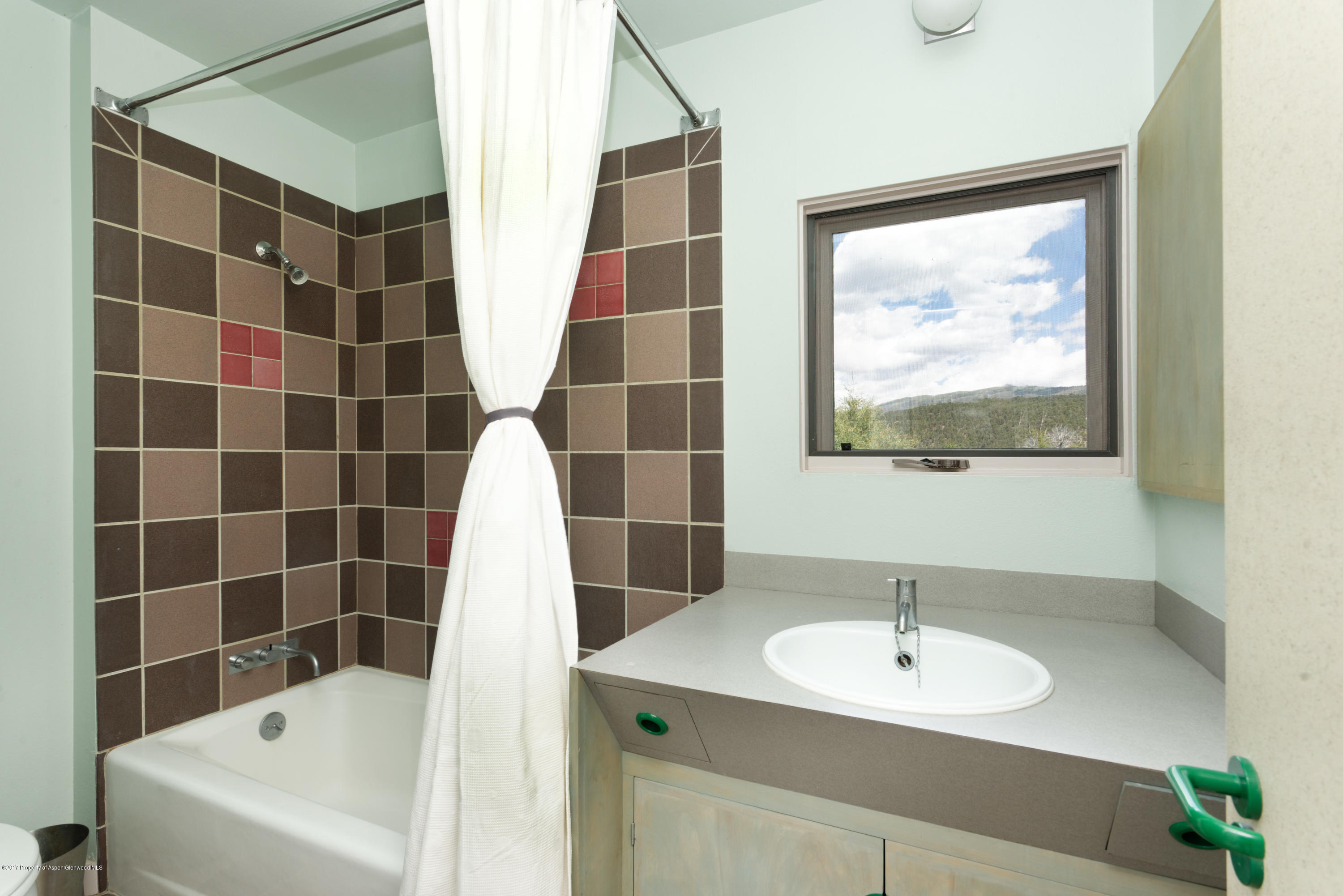 525 Cactus Flats Road Carbondale, CO 81623 - Photo 16 of 49 a bathroom with a sink and a bathtub