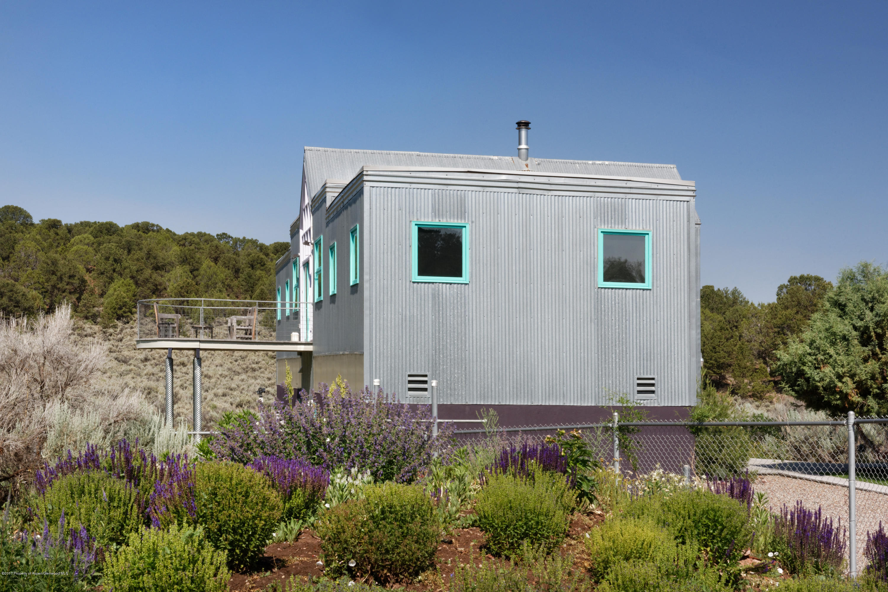525 Cactus Flats Road Carbondale, CO 81623 - Photo 49 of 49 a view of a back yard of the house