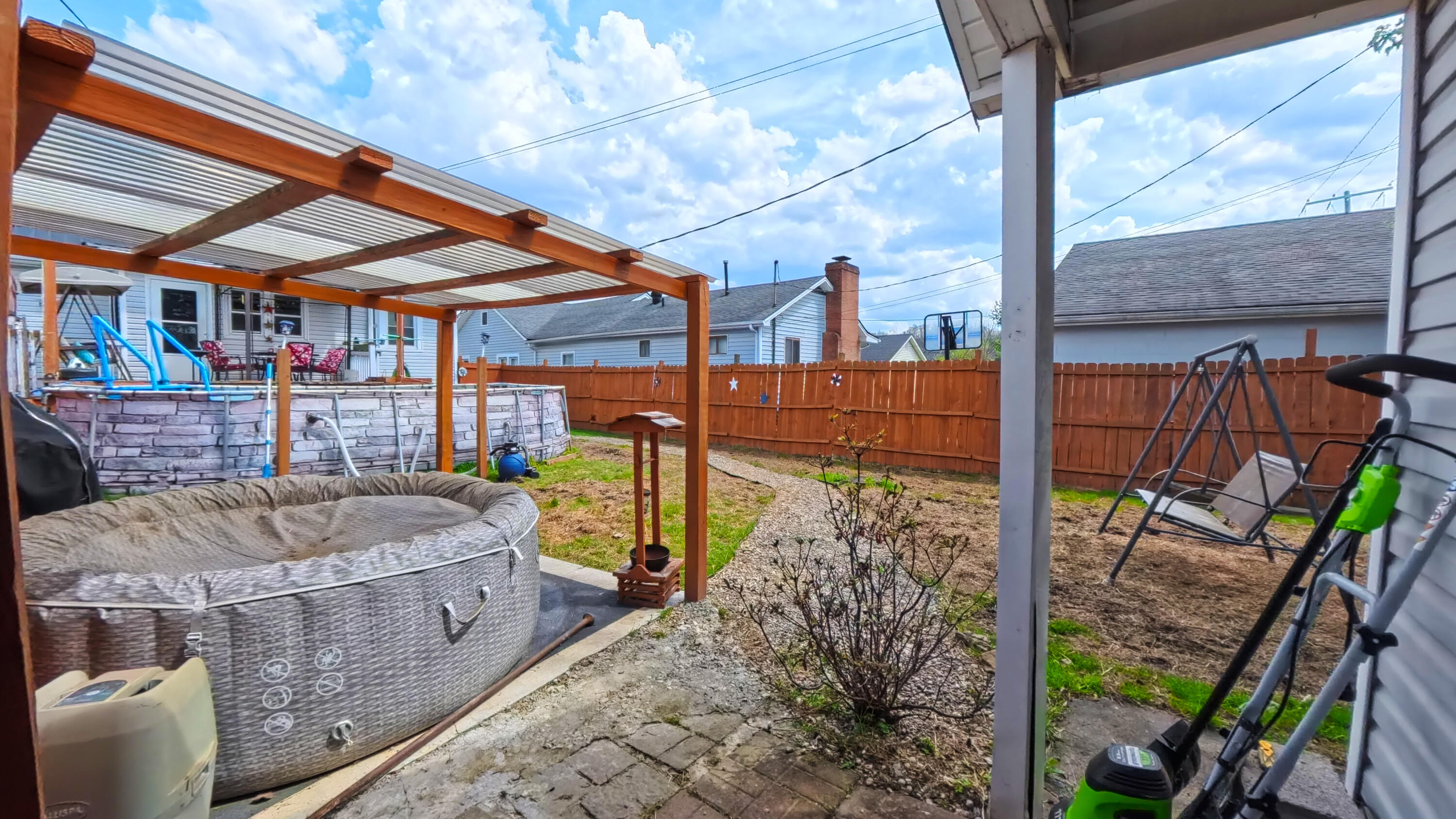 413 Elm Street Ravenna, KY 40472 - Photo 34 of 42 The hot tub doesn't convey, but it will be ready for yours.