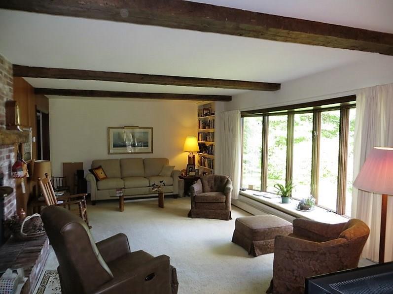 58 Hildreth Road Harpswell, ME 04079 - Photo 8 of 26 Cozy Living Room with firepace