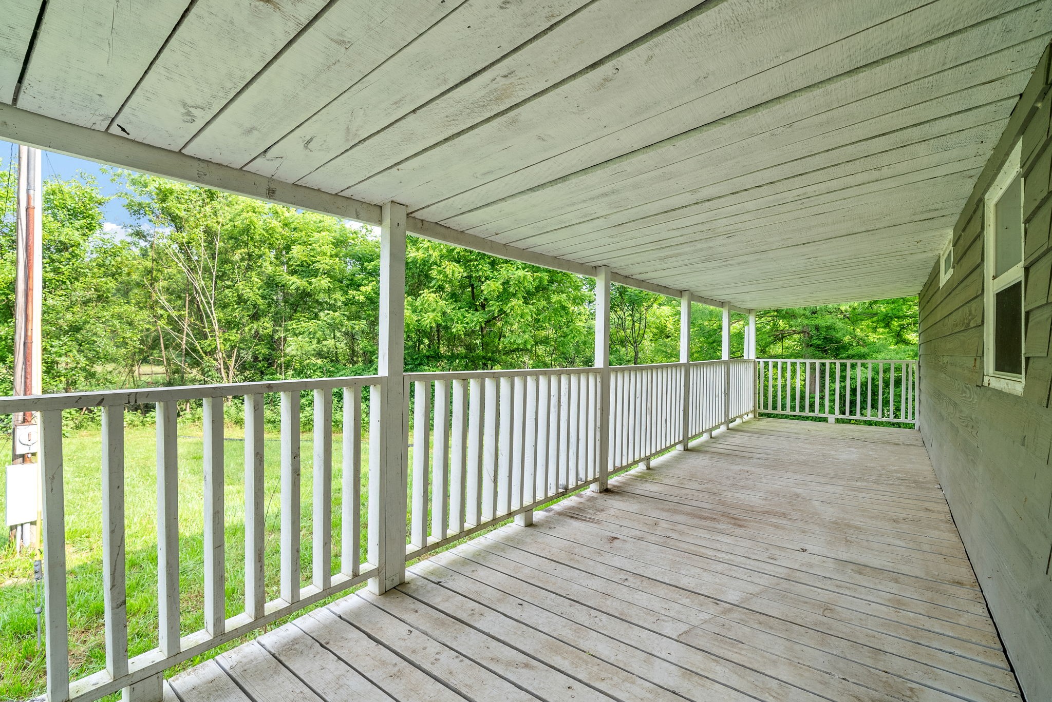 110 Little Fork Road Cumberland City, TN 37050 - Photo 23 of 32 a view of a wooden deck