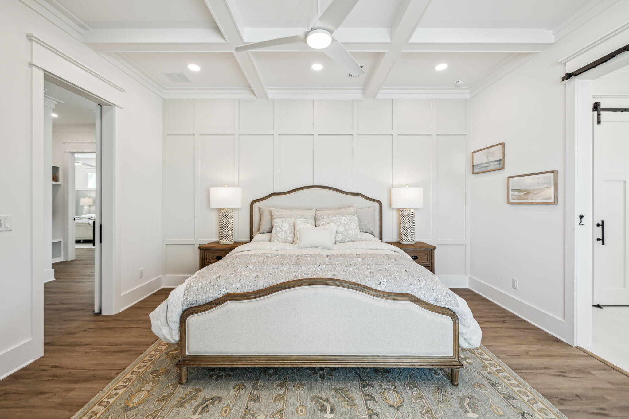 33 Grayton Boulevard Santa Rosa Beach, FL 32459 - Photo 5 of 48 a bedroom with a bed and wooden floor