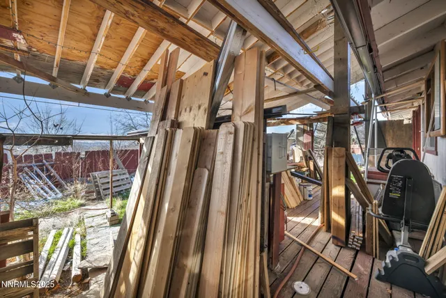 a view of a outdoor space with large trees