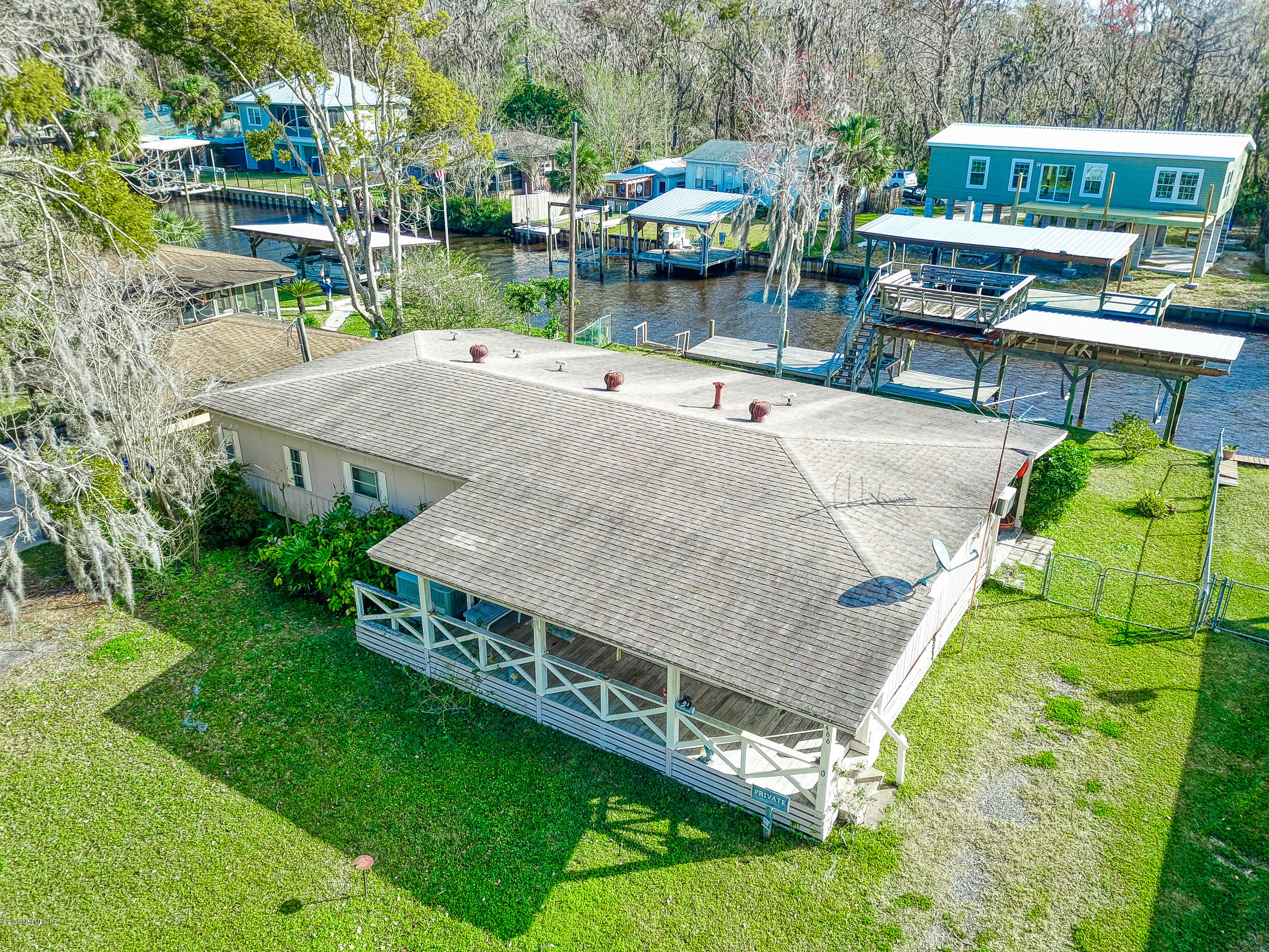 8466 Moody Canal Road St. Augustine, FL 32092 - Photo 1 of 48 Aerial View